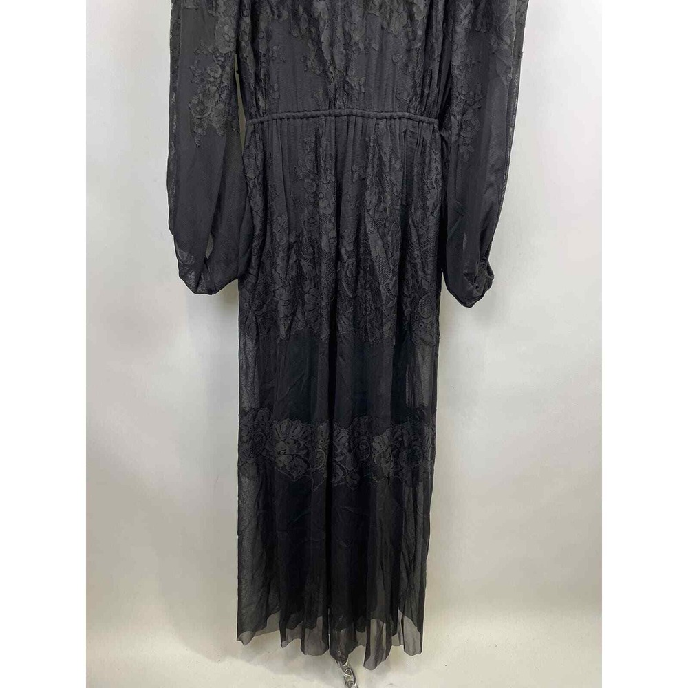 NWT We Are HAH Royal HAHness Black Lace Maxi Dress Womens XS/S‎ MSRP $368 - Picture 14 of 16